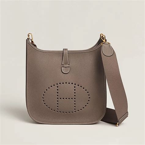 hermes etoupe evelyne pm